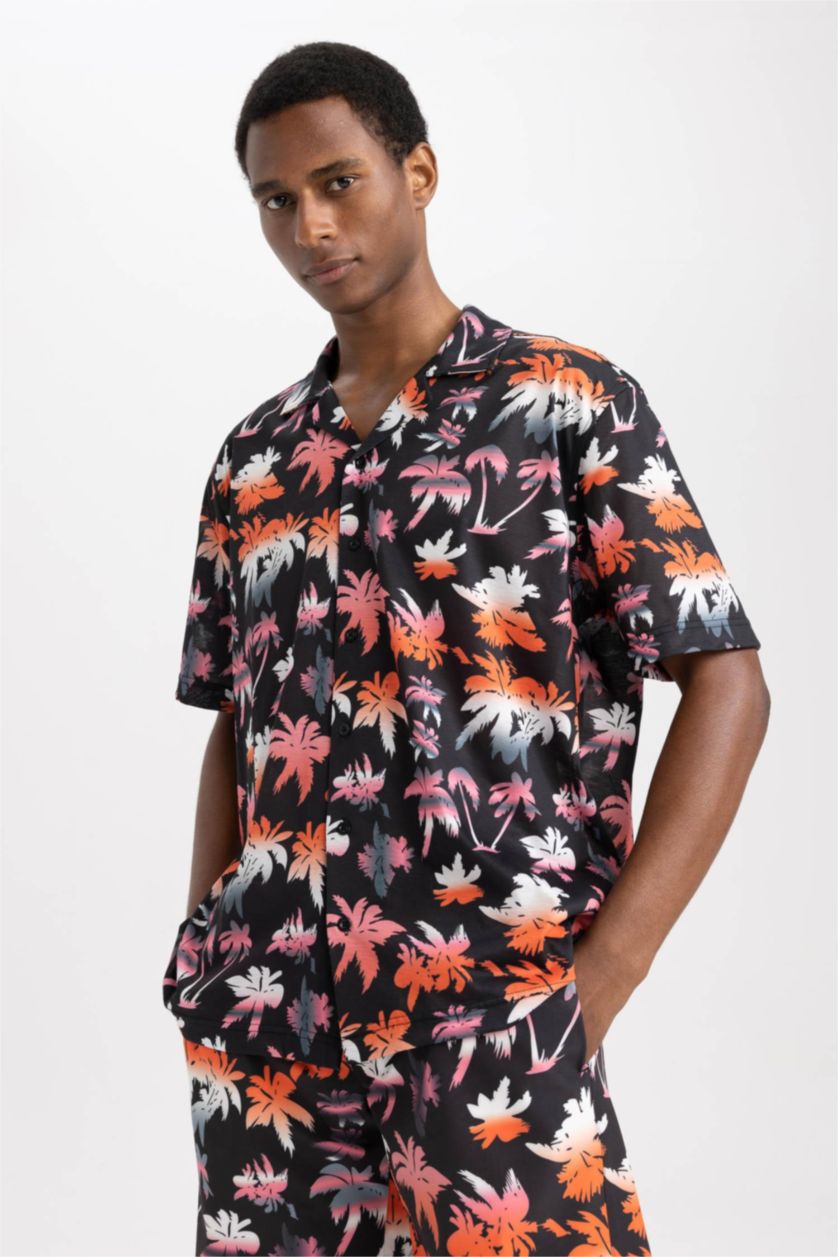 رجال أسود تي شيرت بولو رياضي اوفر سايز