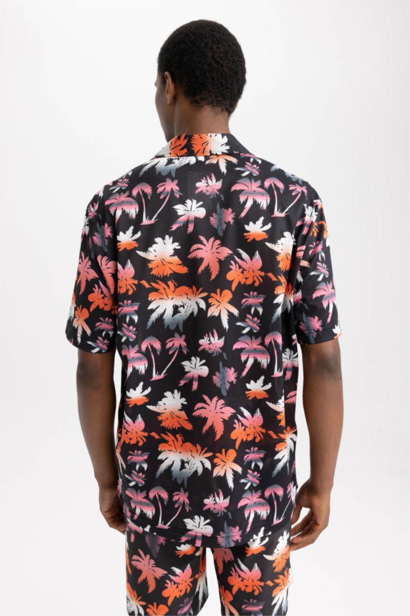 رجال أسود تي شيرت بولو رياضي اوفر سايز