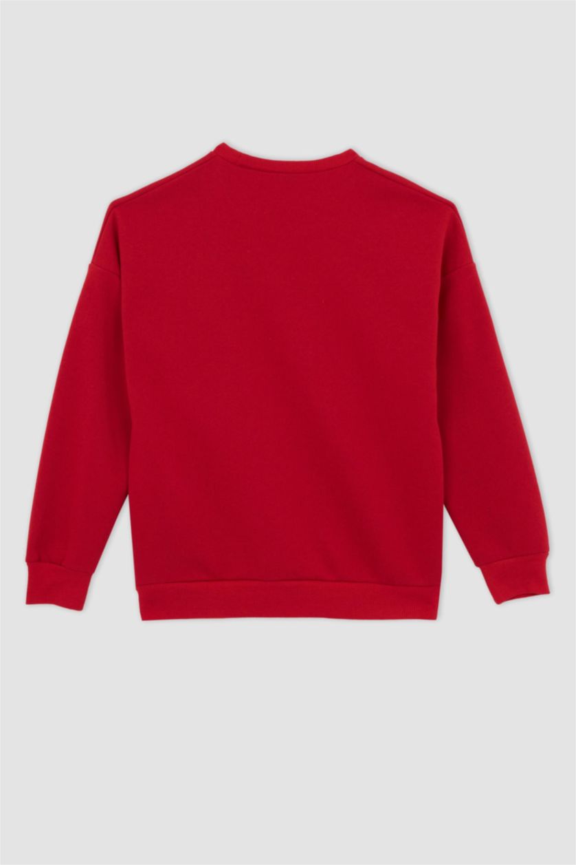 Kadın Kırmızı Sweatshirt