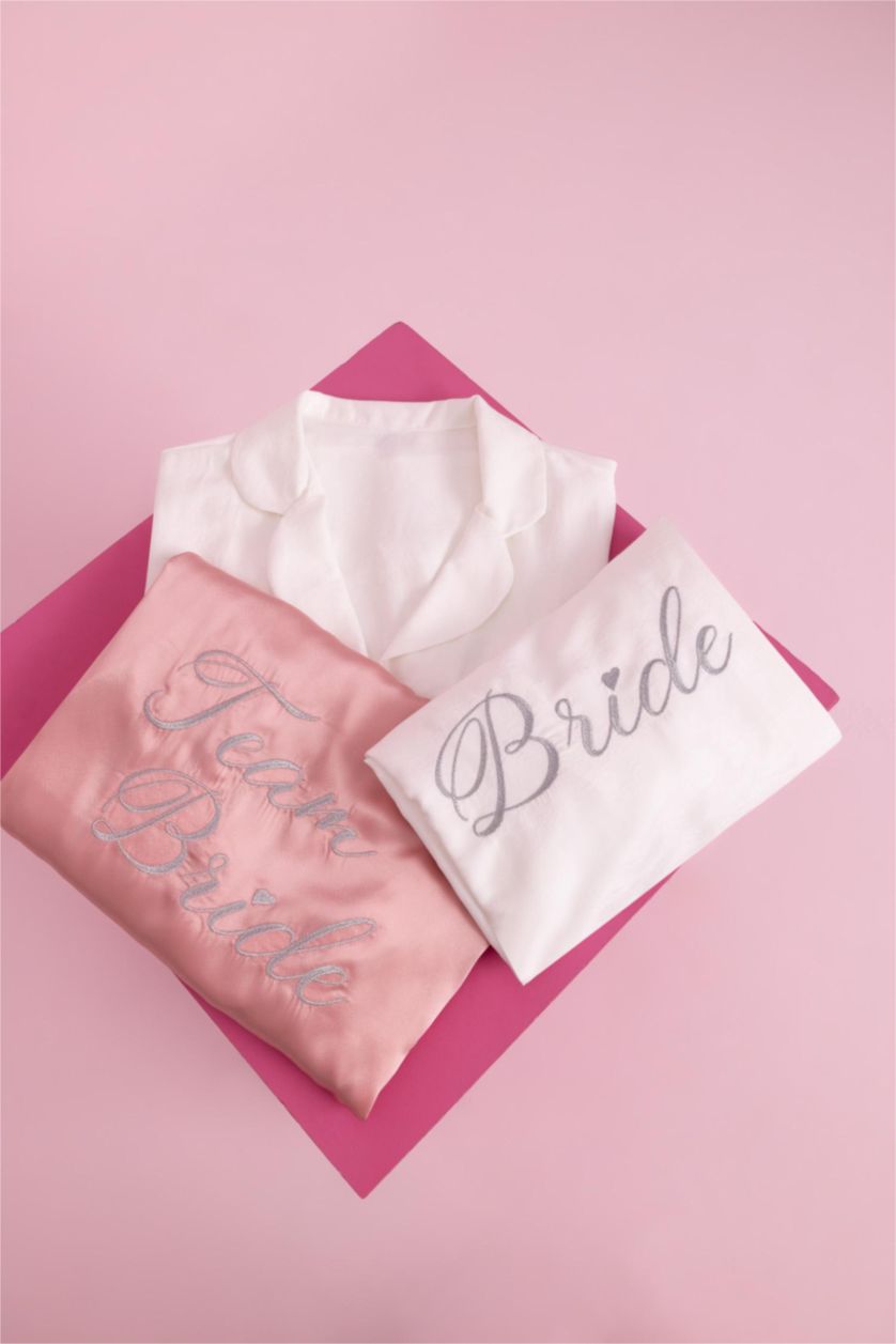 Kadın Gülkurusu Relax Fit Wrap Yaka Saten Yarım Kol Sabahlık-Fall in Love