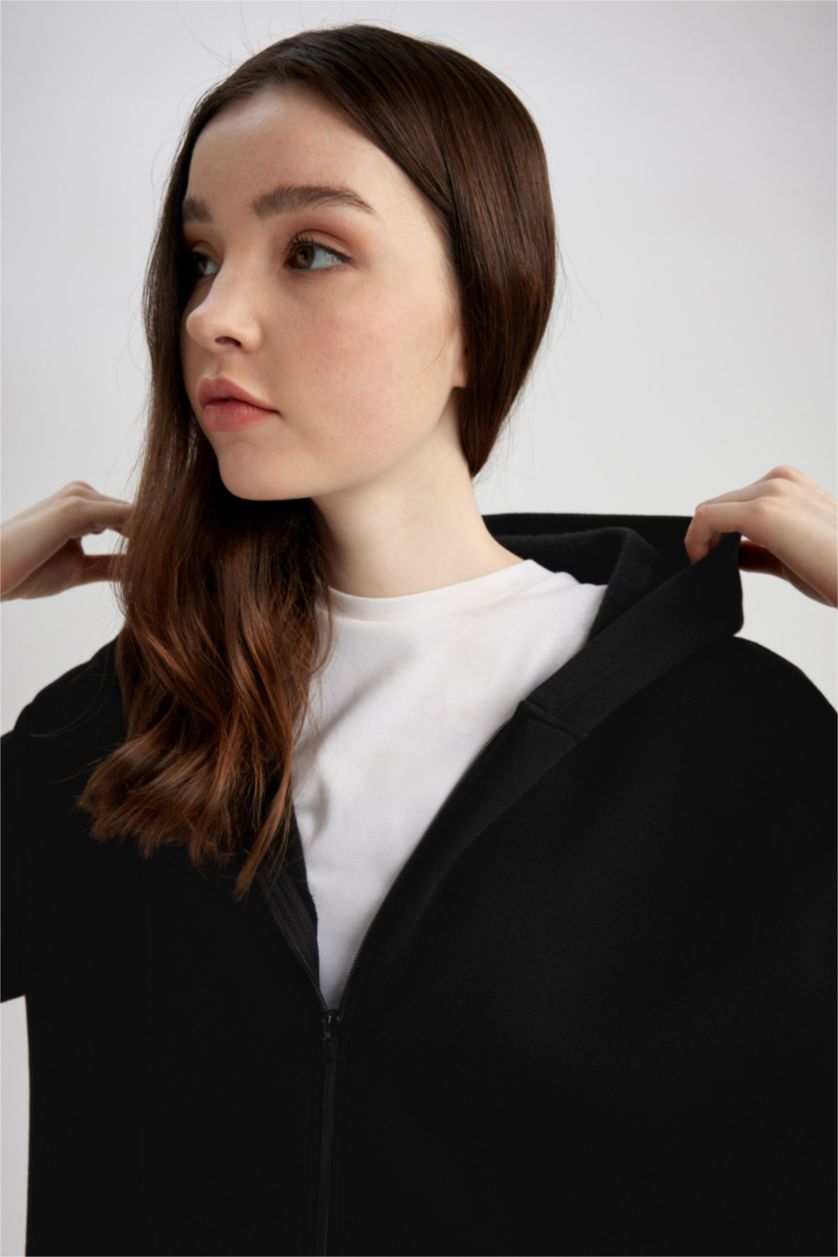 Kadın Siyah Sweatshirt