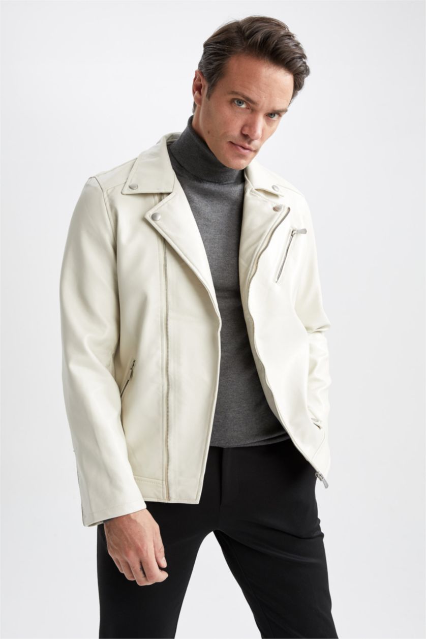 HOMME Écru Puffer Jacket