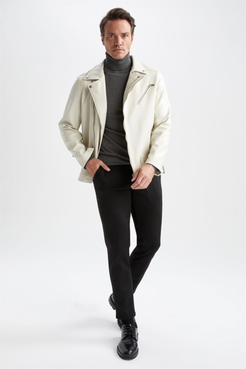 HOMME Écru Puffer Jacket