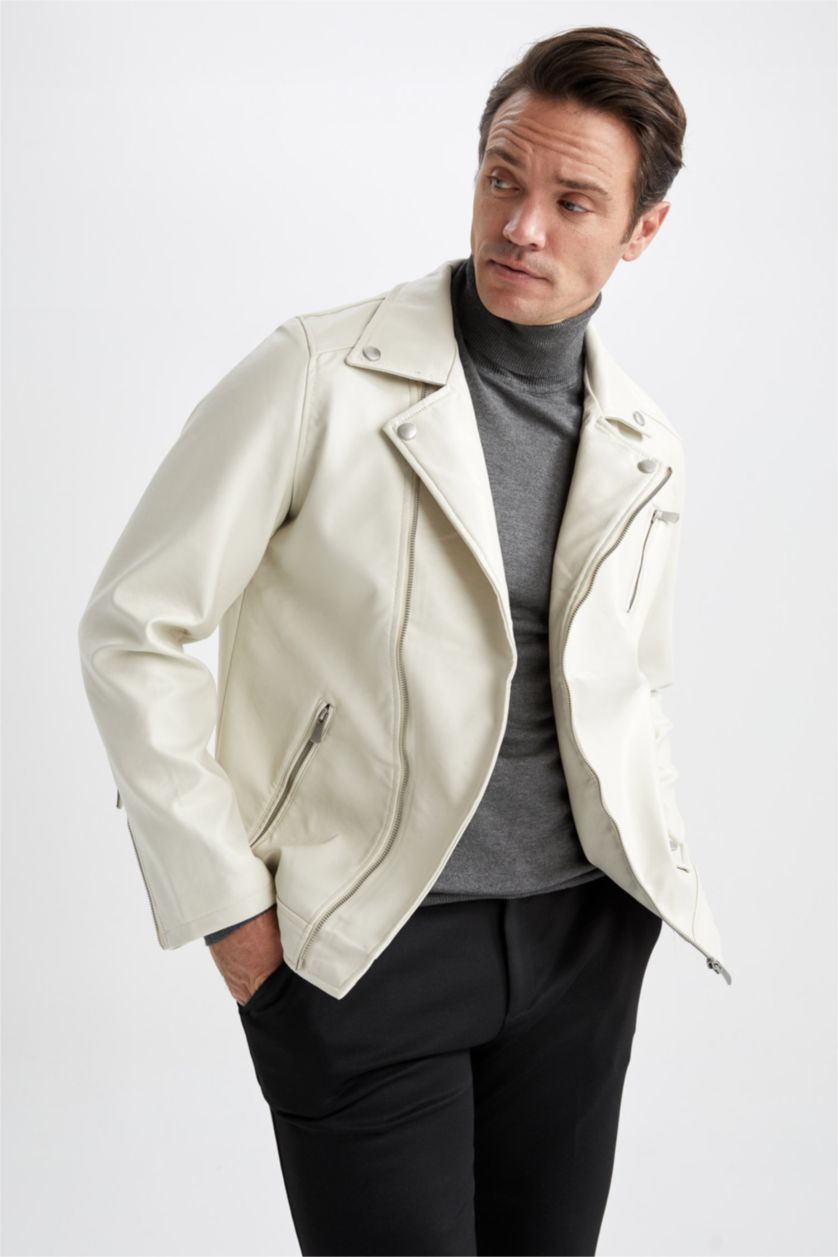 HOMME Écru Puffer Jacket
