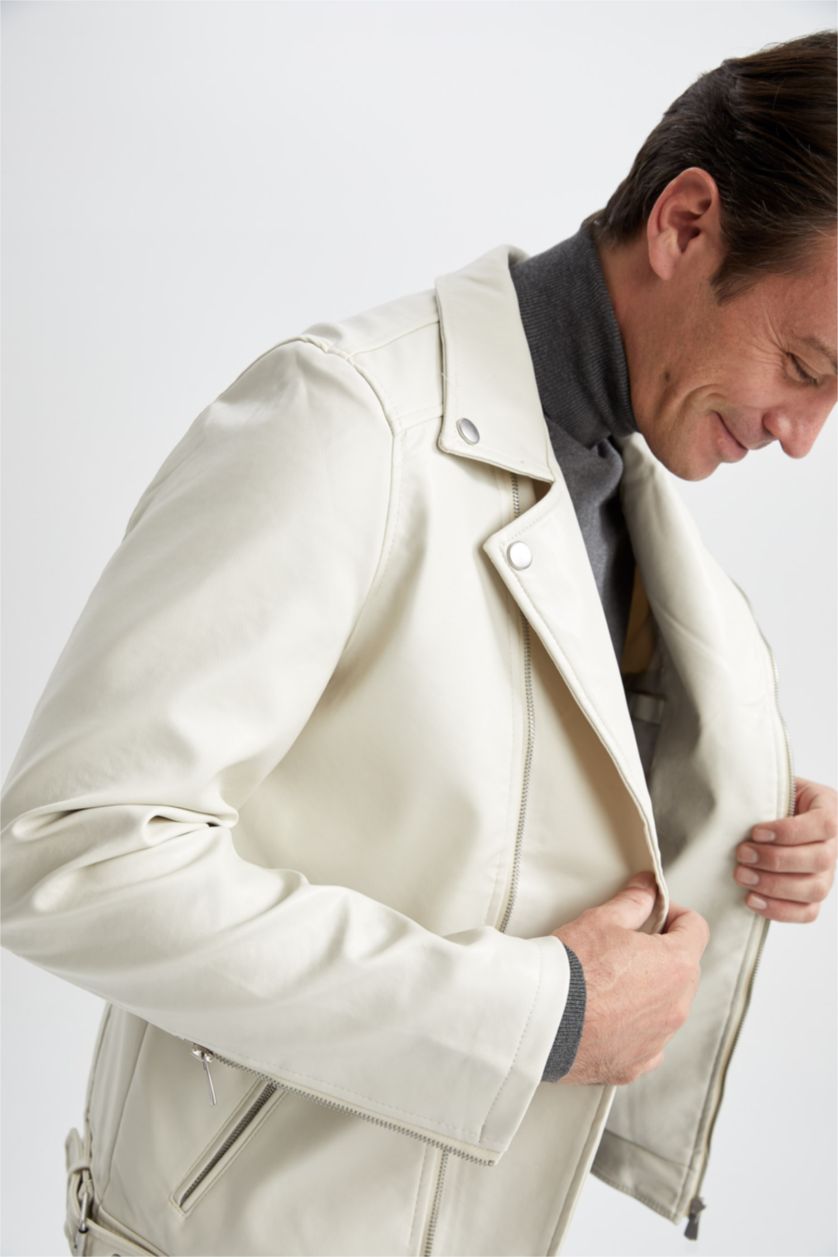 HOMME Écru Puffer Jacket