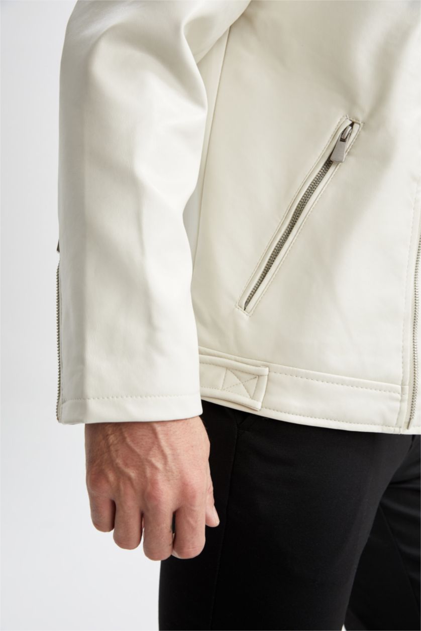 HOMME Écru Puffer Jacket