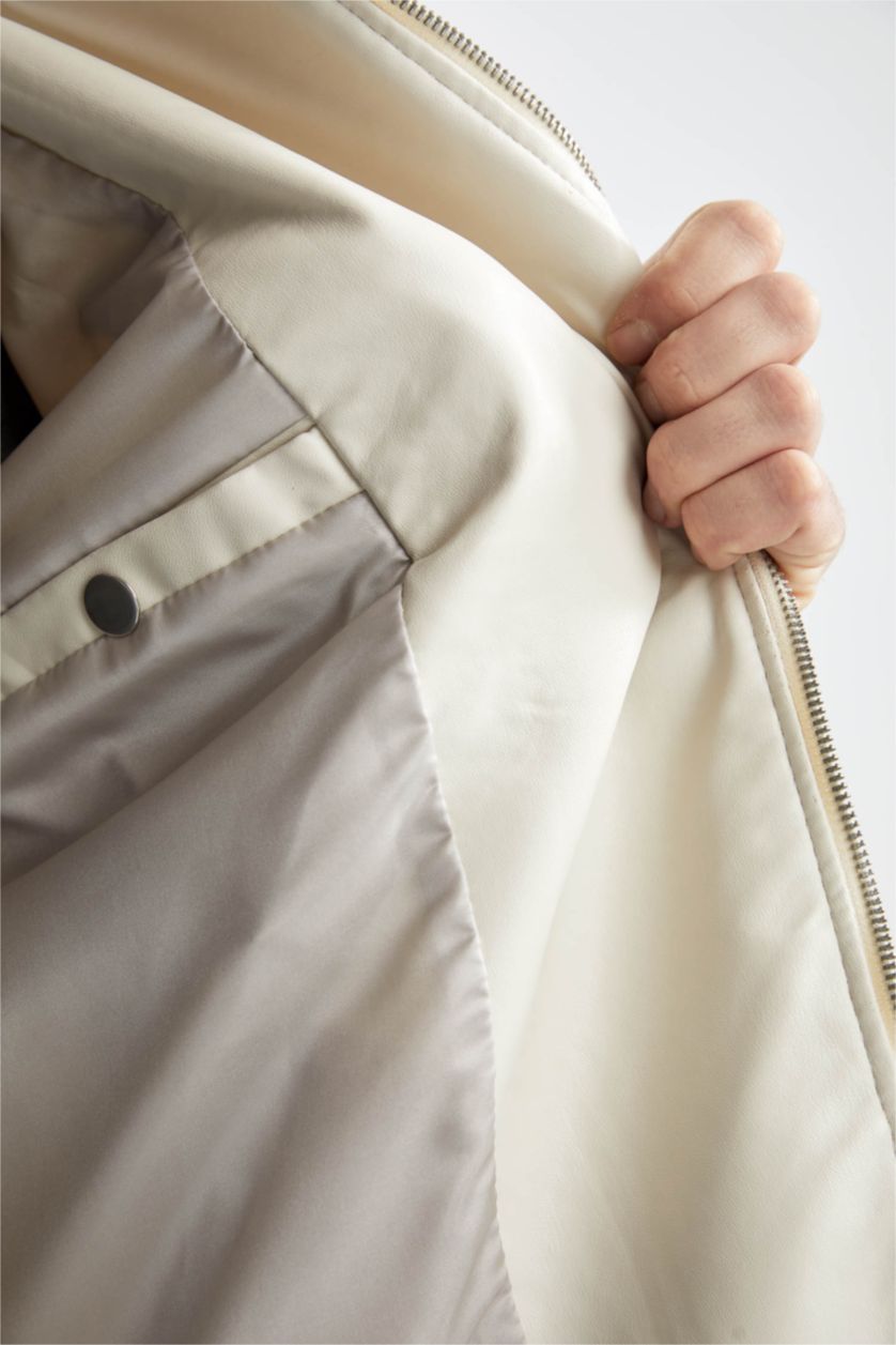 HOMME Écru Puffer Jacket