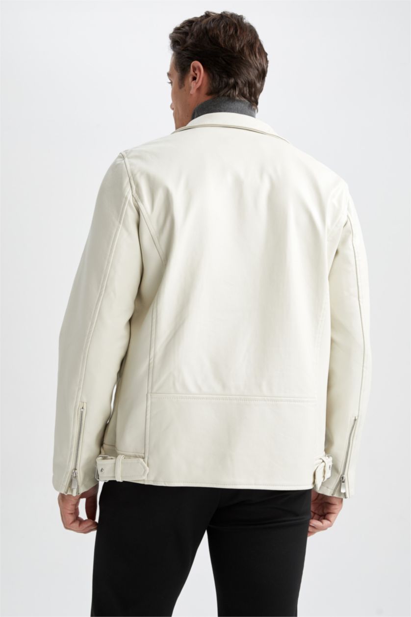 HOMME Écru Puffer Jacket