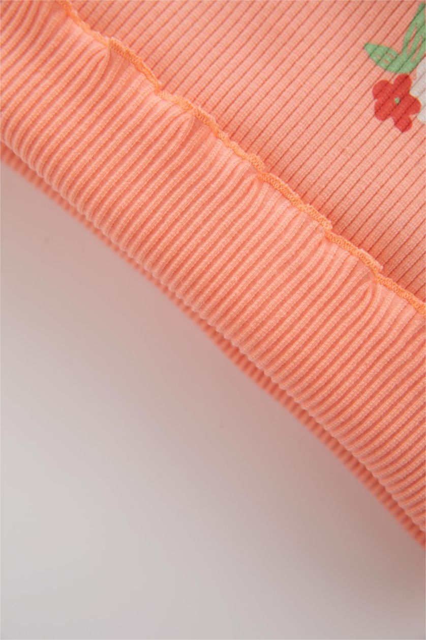 BÉBÉ FILLE Orange Ensemble En Tricot BéBé Fille
