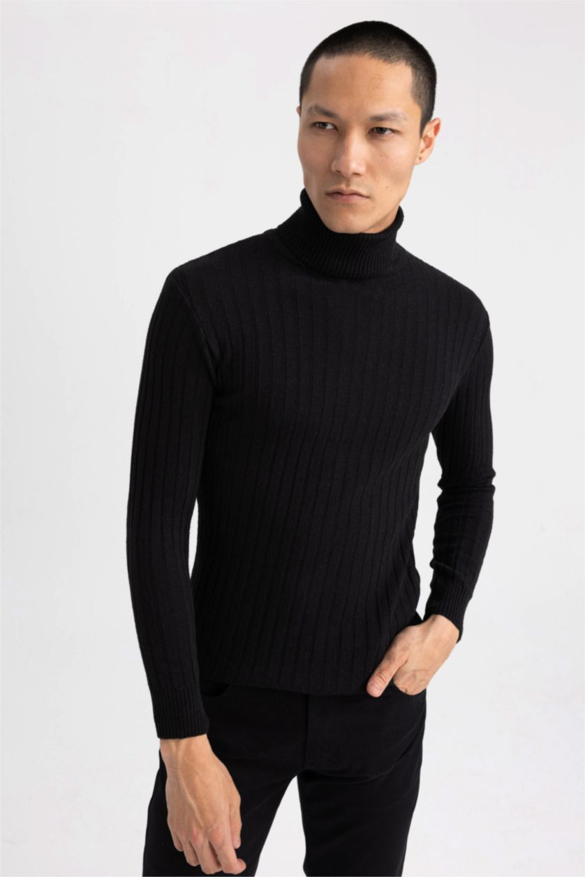HOMME Noir Regular Fit Pullover