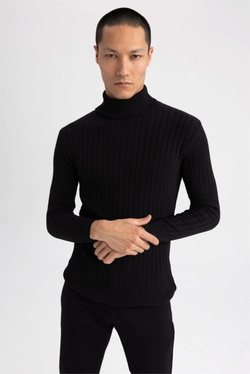HOMME Noir Regular Fit Pullover