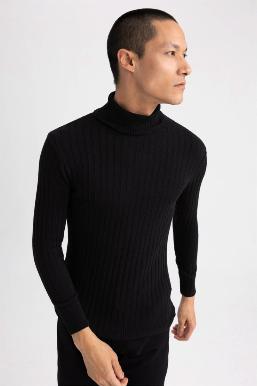 HOMME Noir Regular Fit Pullover