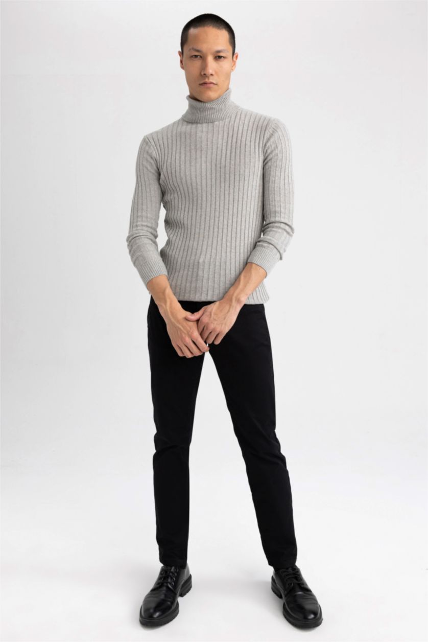 HOMME Gris Regular Fit Pullover