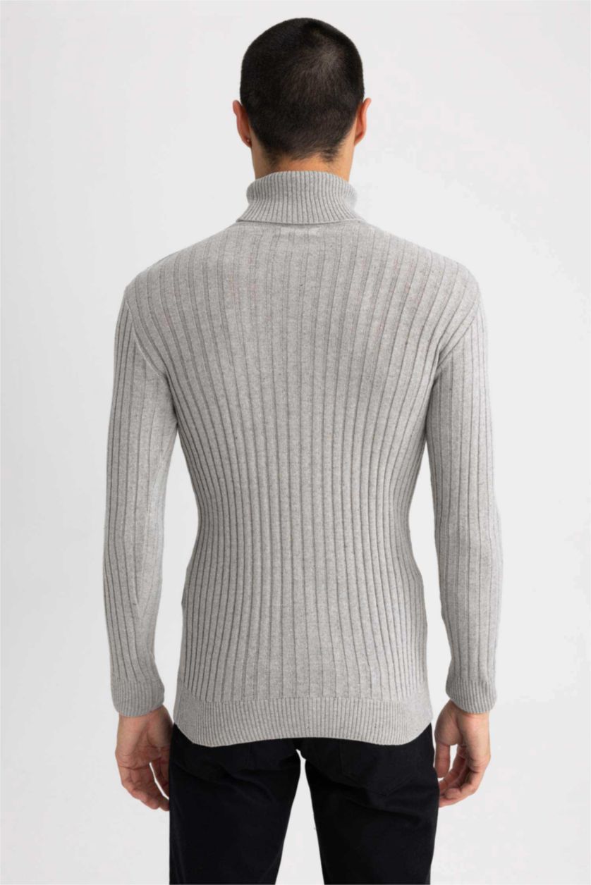 HOMME Gris Regular Fit Pullover