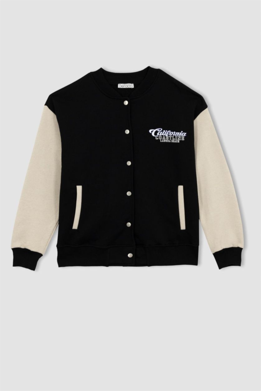 Kadın Siyah Bomber Ceket