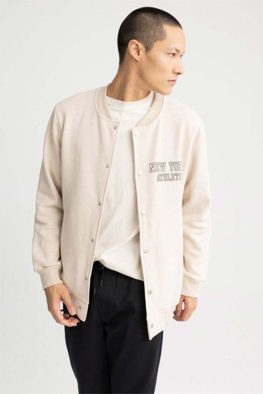 MAN Beige Puffer Jacket