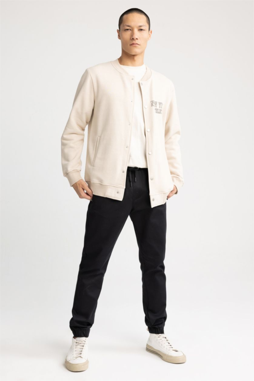 MAN Beige Puffer Jacket