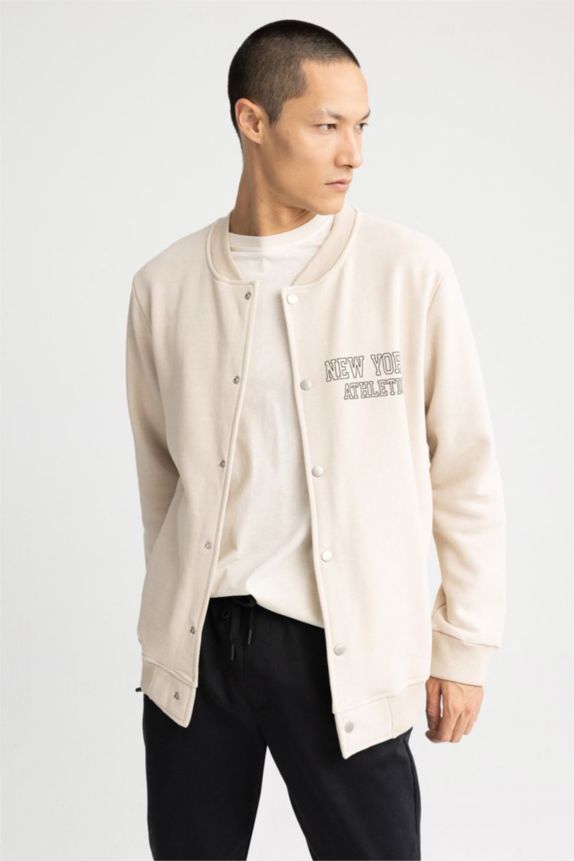 MAN Beige Puffer Jacket