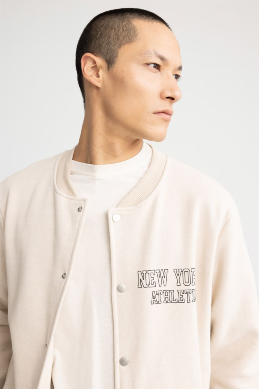 MAN Beige Puffer Jacket