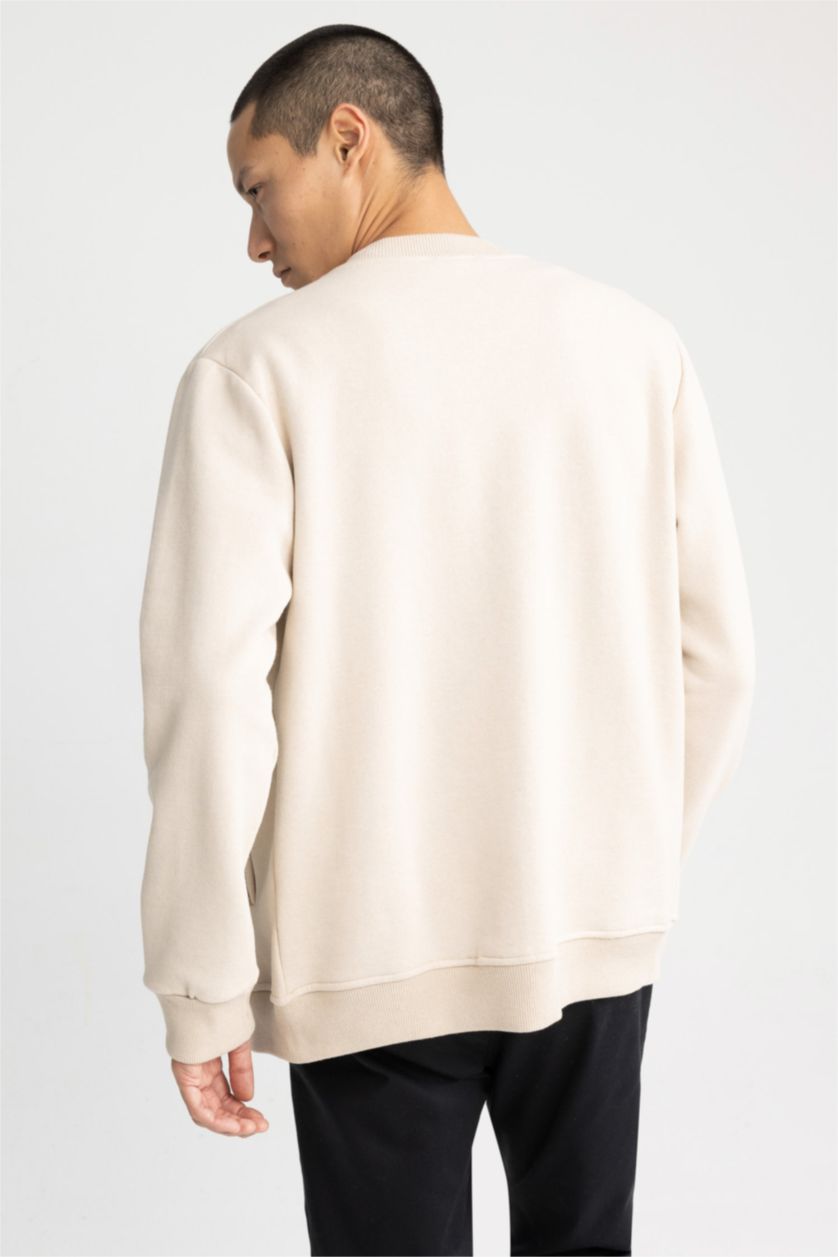 MAN Beige Puffer Jacket