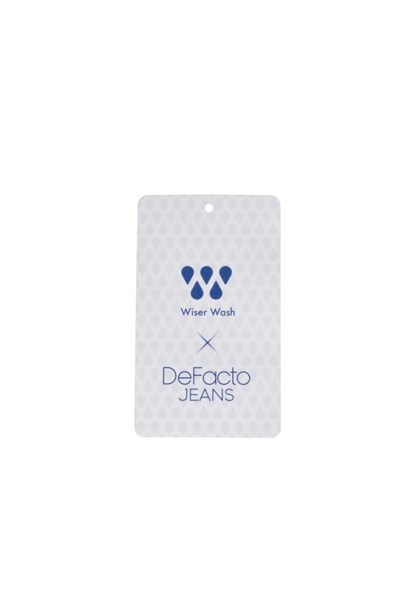 WOMAN Light Blue DeFacto X Wiser Wash Mom Fit Jeans