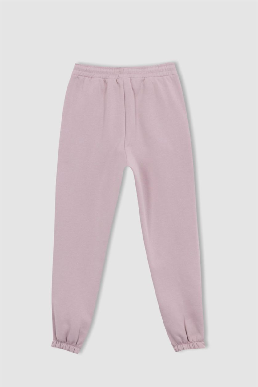 Woman Rose Defacto Fit Standard Fit Basic Tie Waist Sweatpants