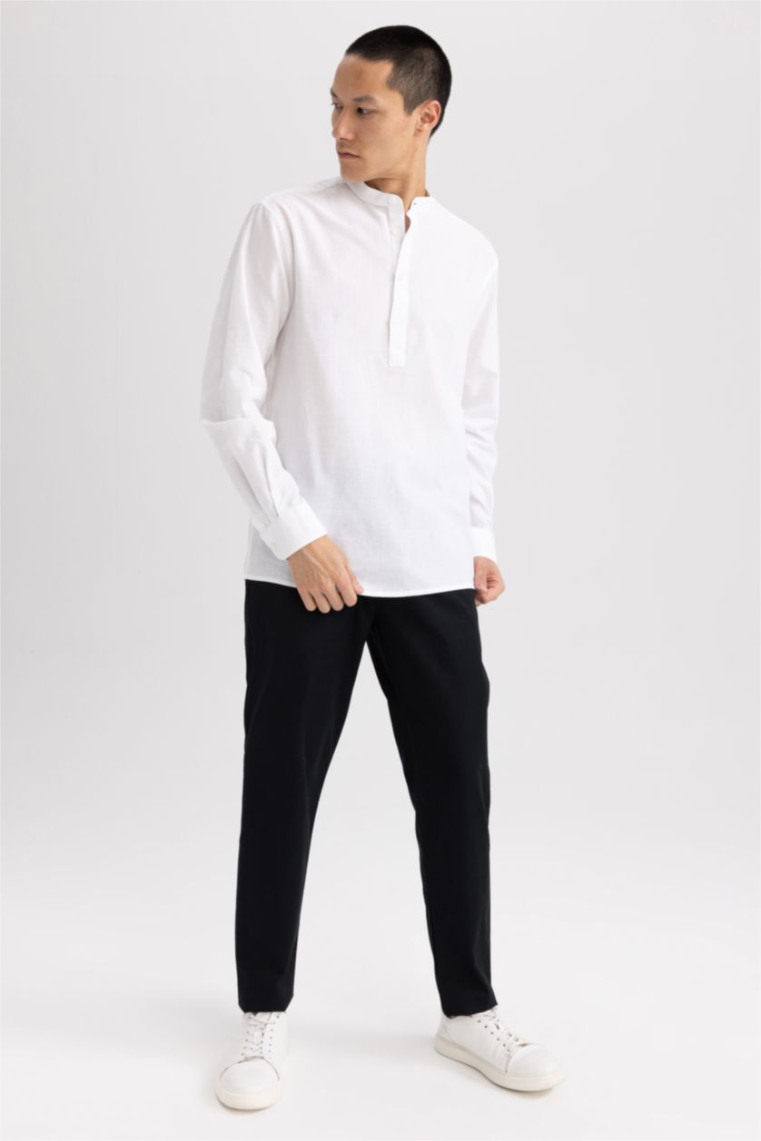 MAN Black Jogger Chino Pants