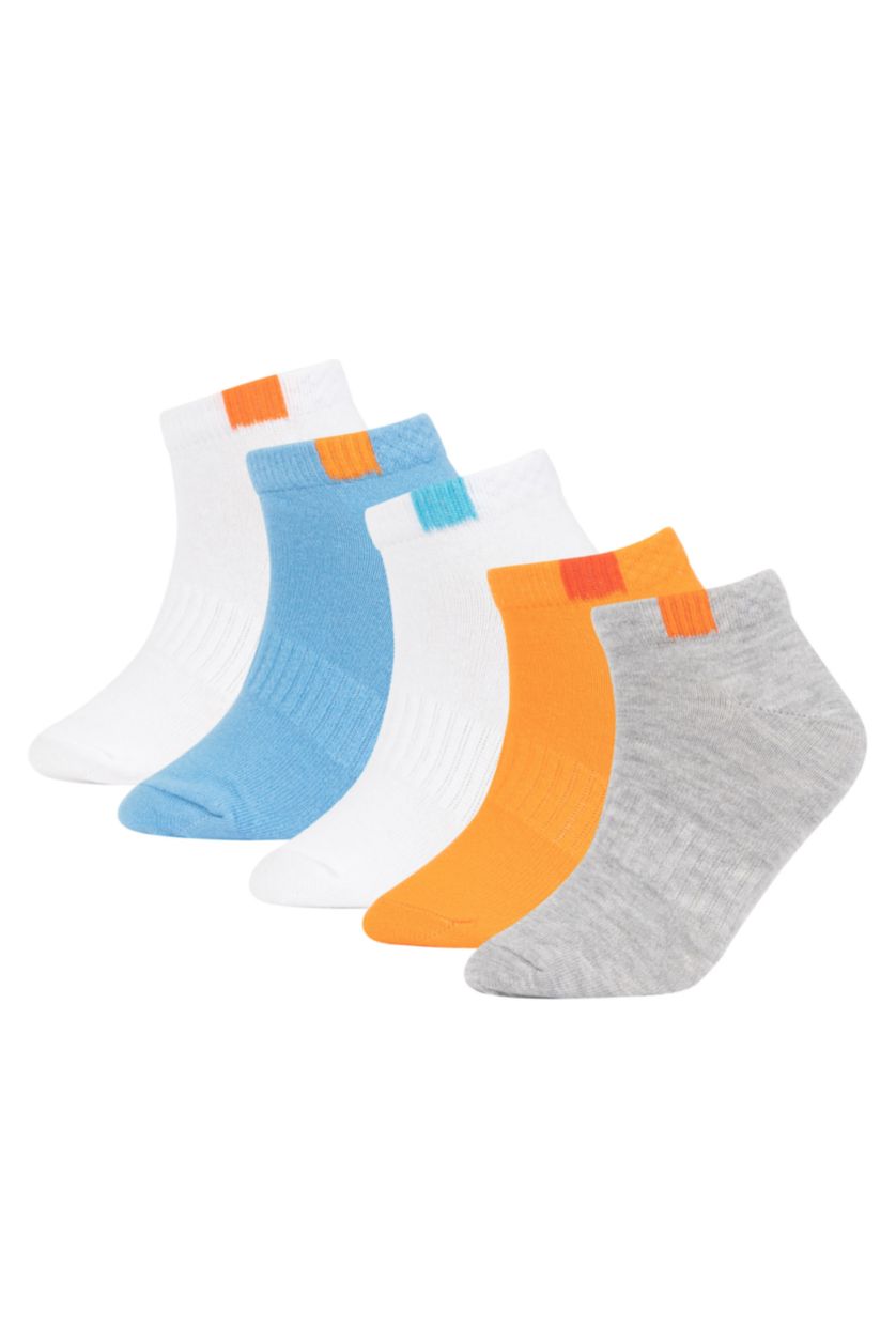 Мальчики и подростки Разноцветный Носки из хлопка для мальчиков, 5 пар