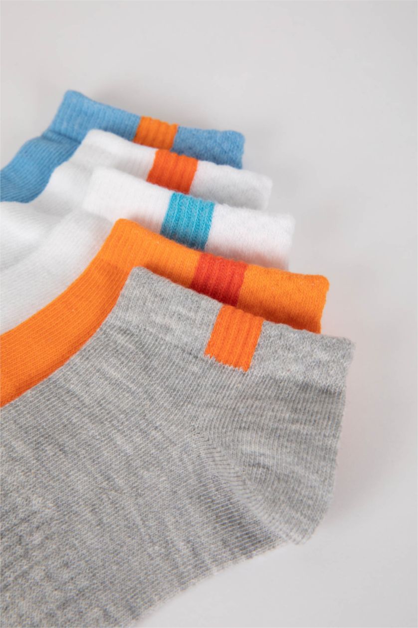 Мальчики и подростки Разноцветный Носки из хлопка для мальчиков, 5 пар