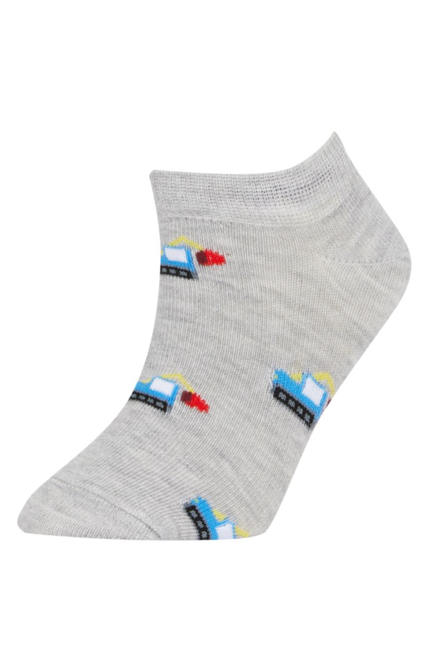 Erkek Çocuk - Genç Erkek Karma Erkek Çocuk 5'li Pamuklu Patik Çorap