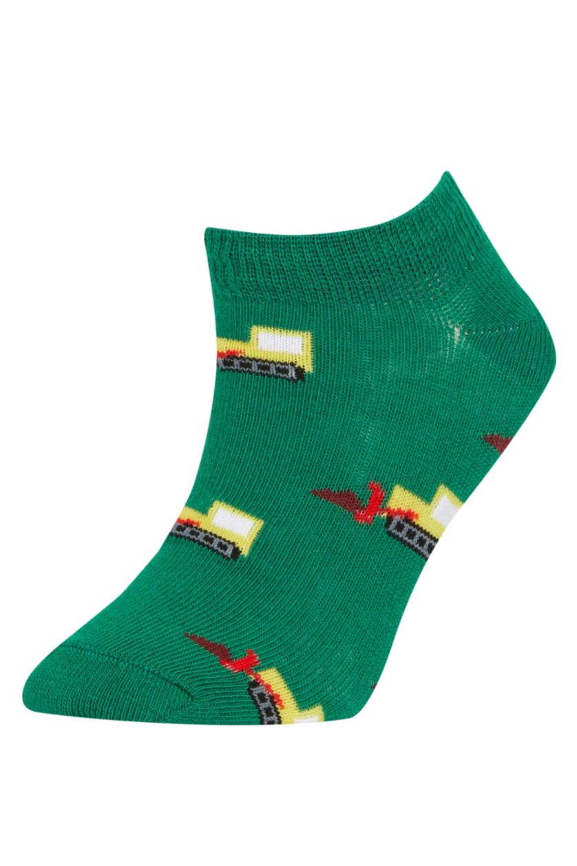 Erkek Çocuk - Genç Erkek Karma Erkek Çocuk 5'li Pamuklu Patik Çorap