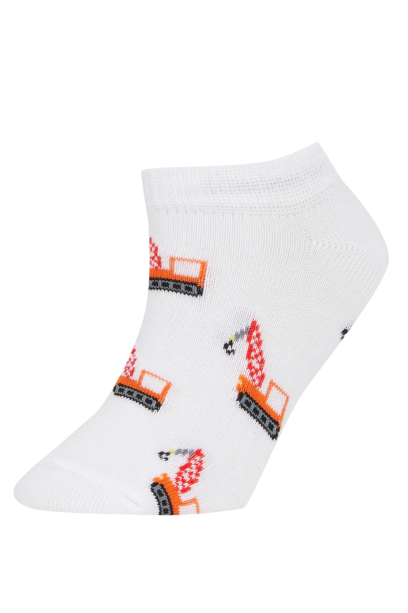 Erkek Çocuk - Genç Erkek Karma Erkek Çocuk 5'li Pamuklu Patik Çorap