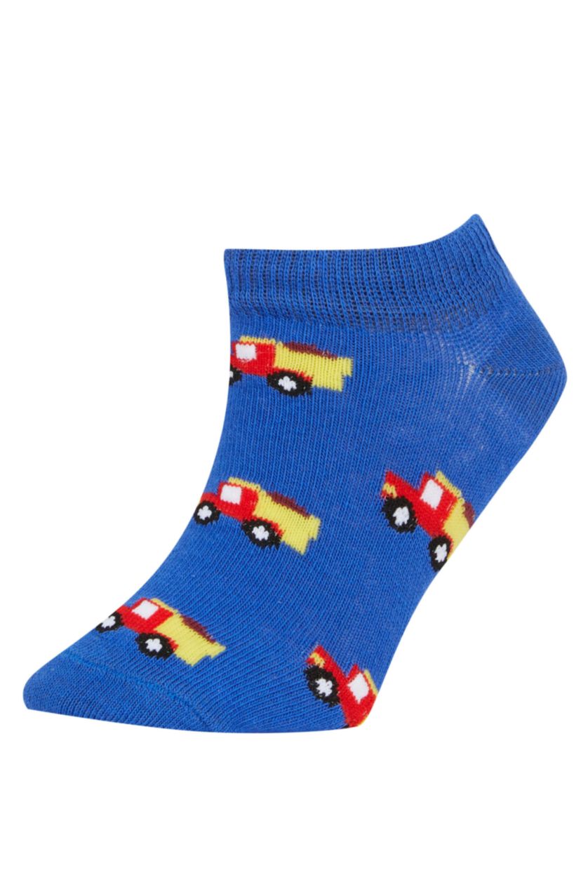 Erkek Çocuk - Genç Erkek Karma Erkek Çocuk 5'li Pamuklu Patik Çorap