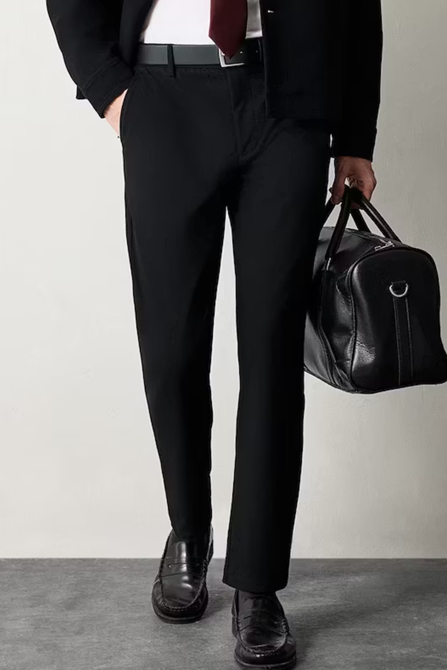 Tailored Fit Classic Fabric Trousers