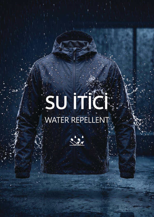 Double Sided Slim Fit Hooded Zippered Waterproof Jacket