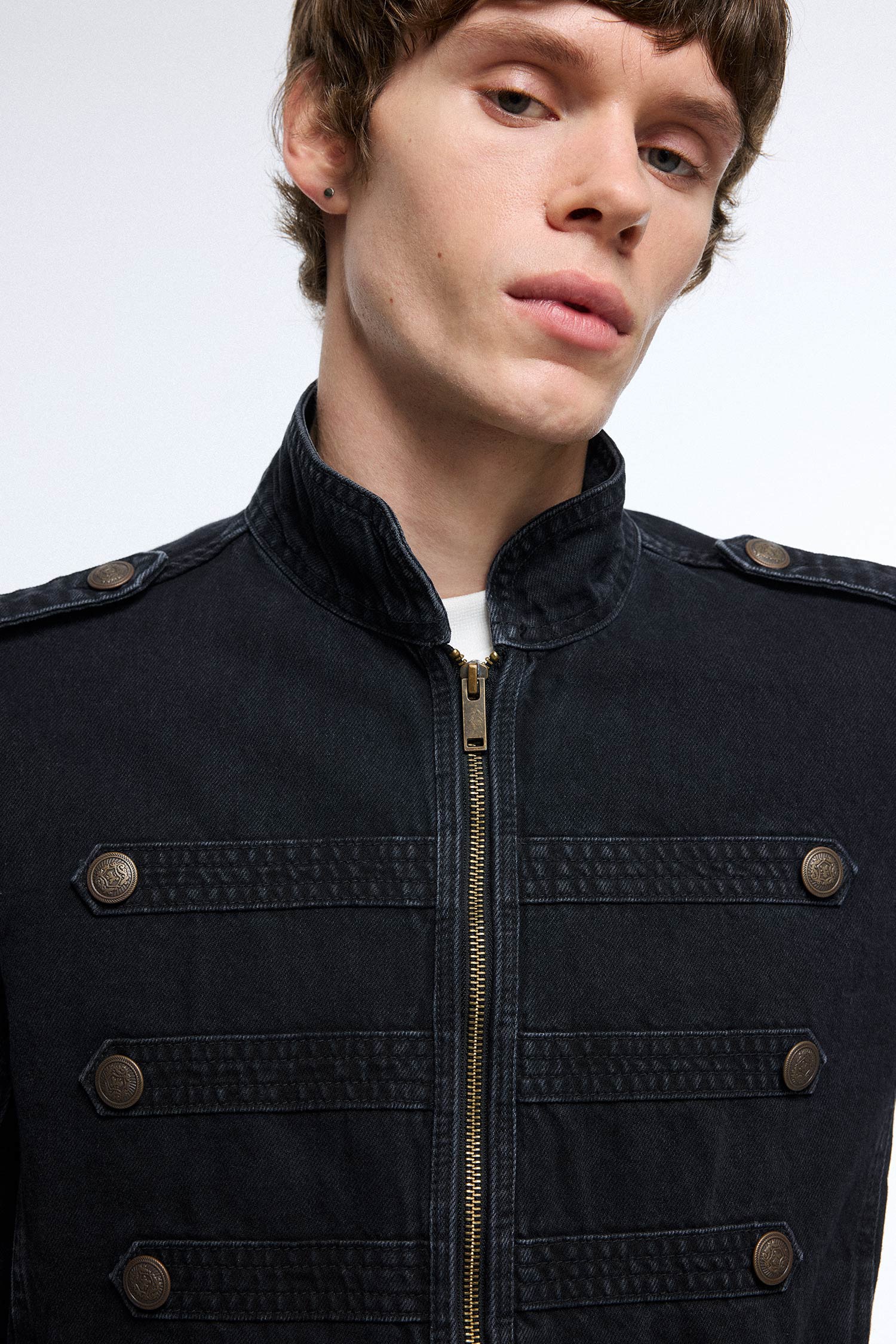 Regular Fit Napolyon Pamuklu Ceket