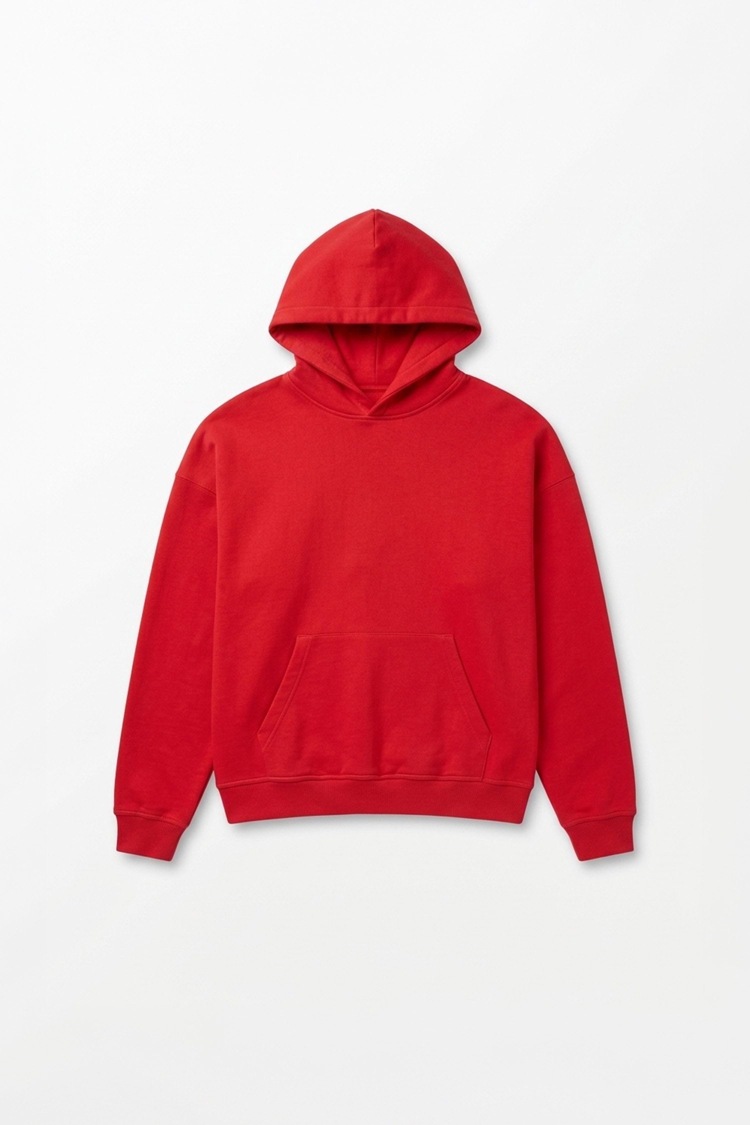 Oversize Kapüşonlu Basic Sweatshirt