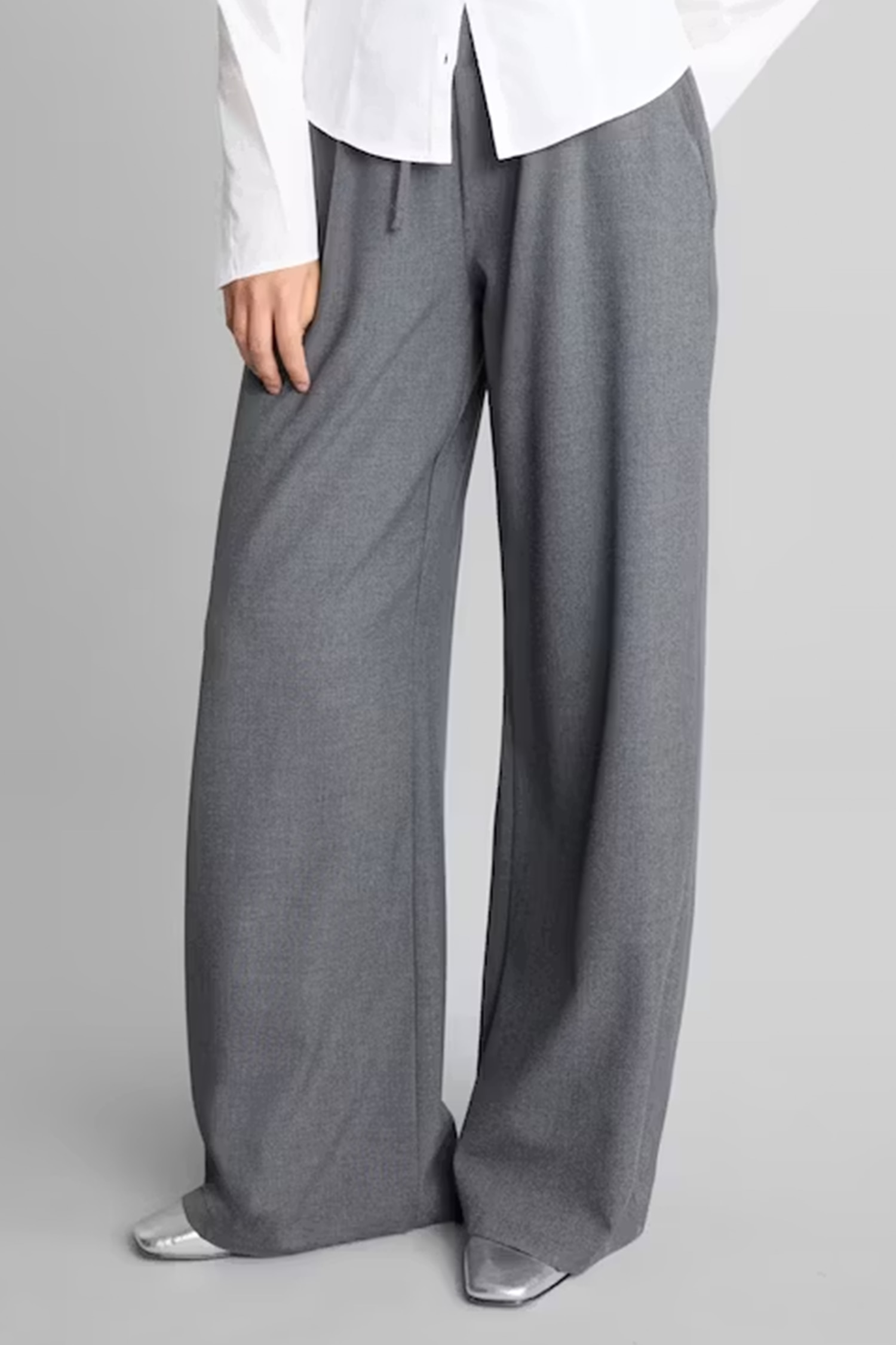 Wide Leg Palazzo Pantolon