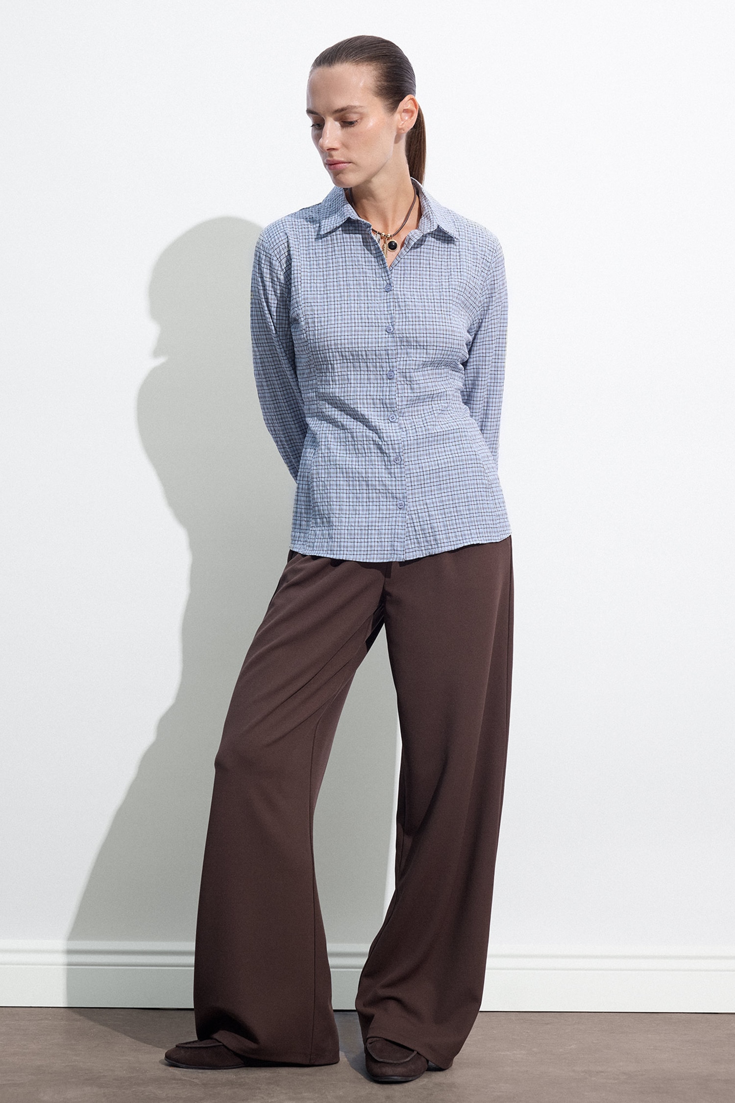 Crepe Trousers