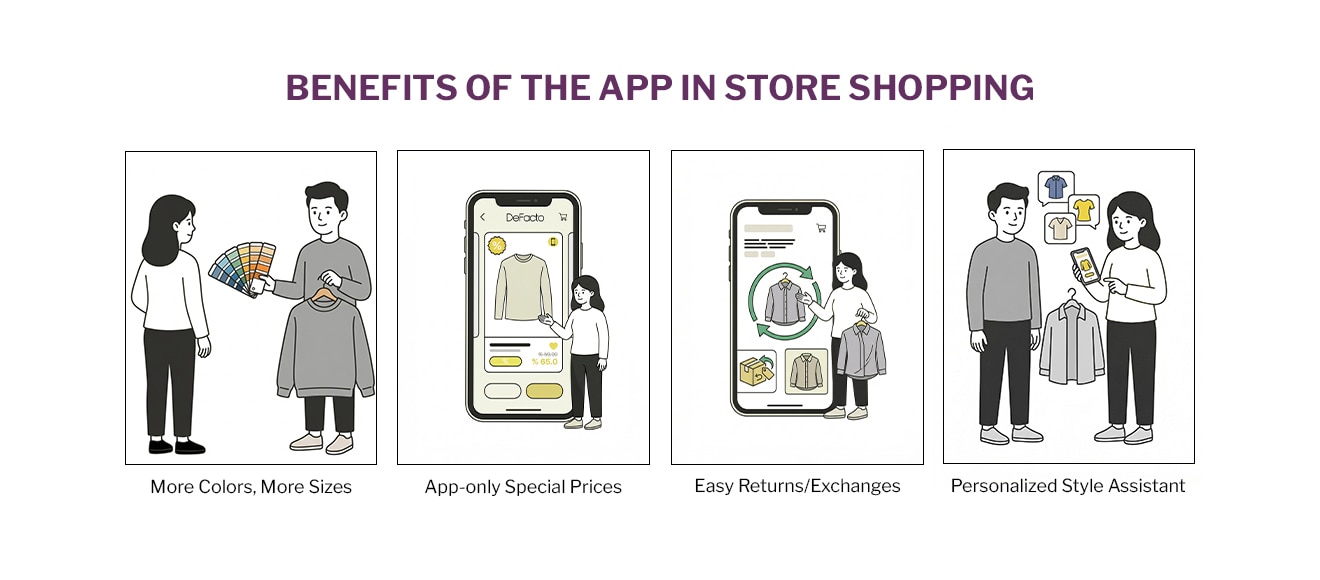 DeFacto App'in Faydaları