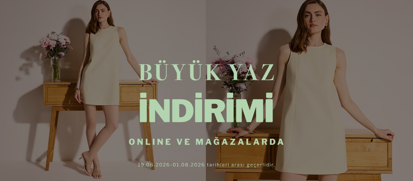 Kadın Büyük Yaz İndirimi IOV